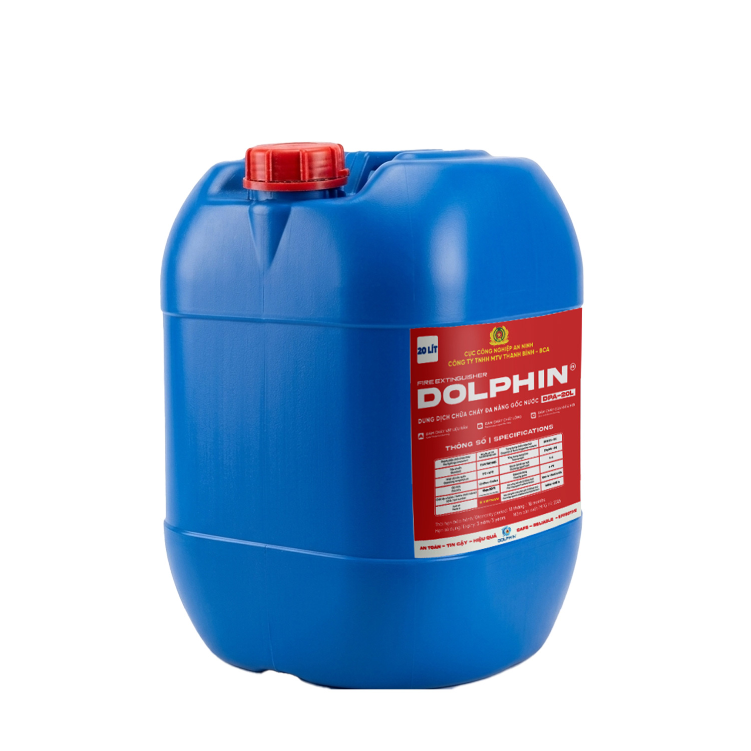 Dung dịch chữa cháy Dolphin - DPA-20L - Dung tích 20 LÍT